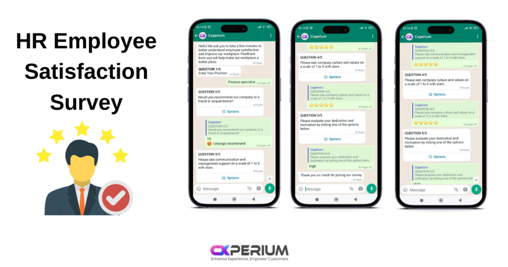 Employee Satisfaction Whatsapp Survey