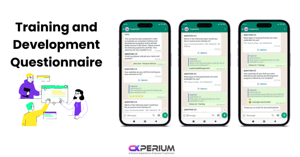 Training and Developement Whatsapp Survey